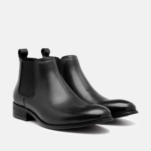 Giày Chelsea Boots nam cổ thấp Mulgati - F708-5